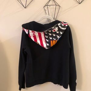 A bathing ape BAPE zip up hoodie